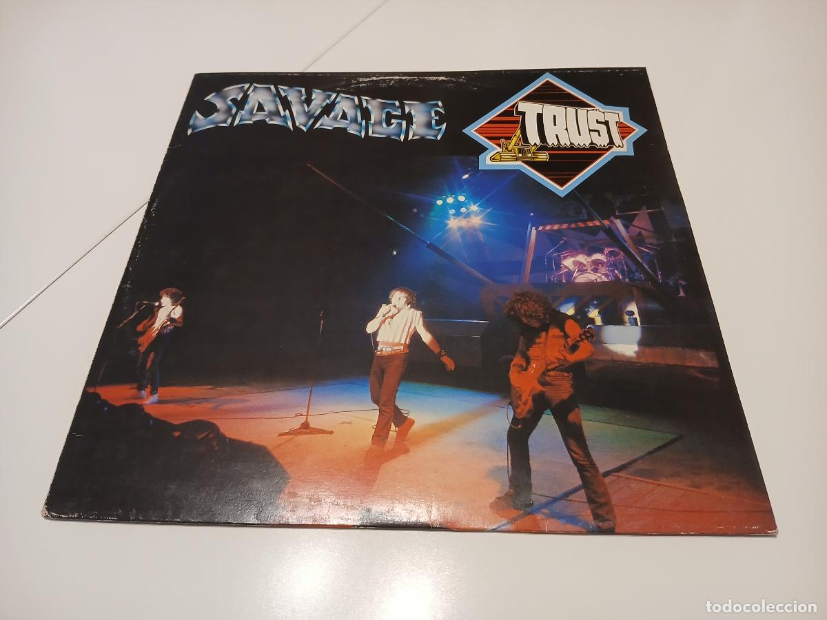 Discos de vinilo: Trust &ndash; Savage- (1982) LP disco vinilo - Foto 1