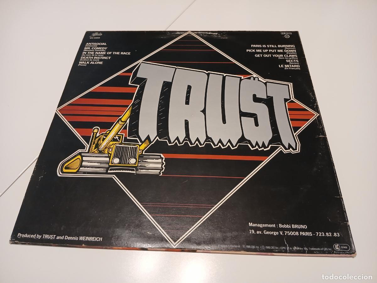 Discos de vinilo: Trust &ndash;Repression- (1980) LP disco vinilo - Foto 10