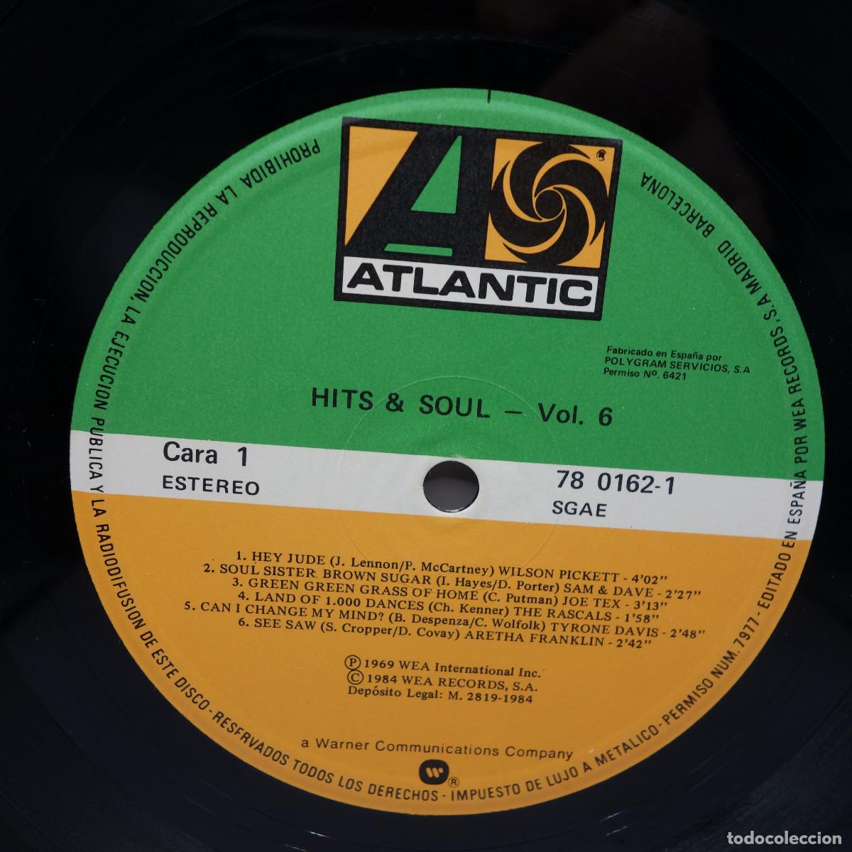 Discos de vinilo: HITS & SOUL VOL. 6 - POLYGRAM - Foto 9