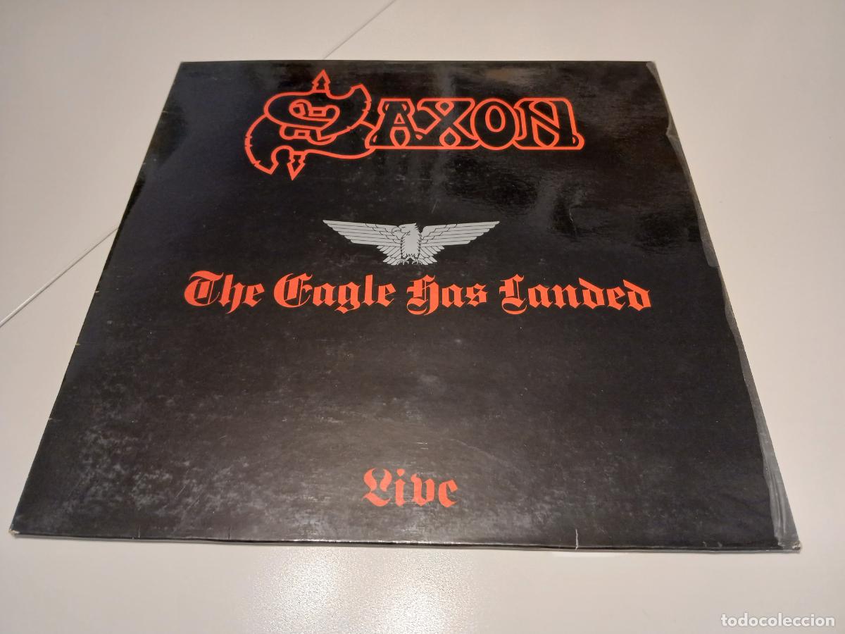 Discos de vinilo: Saxon &ndash; The Eagle Has Landed (Live)- (1982) LP disco vinilo - Foto 1