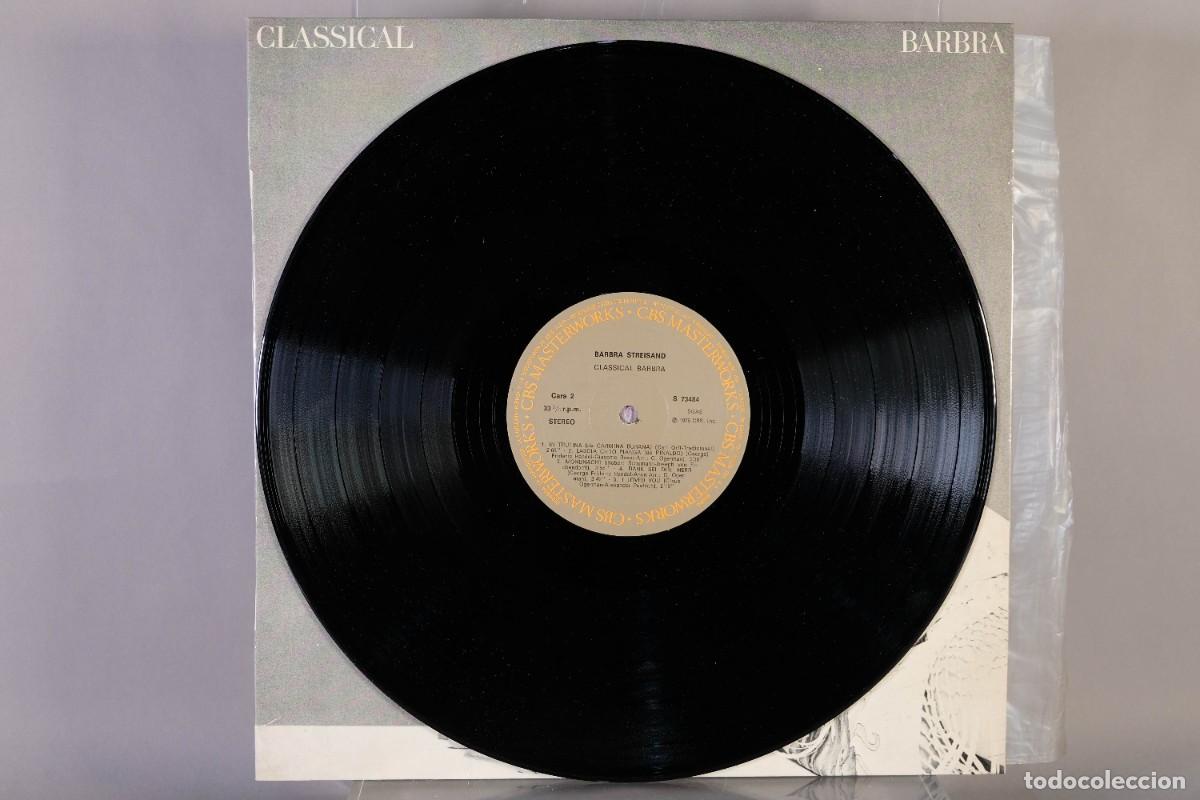 Discos de vinilo: DISCO DE VINILO LP - BARBRA STREISAND - CLASSICAL - CBS - Foto 3