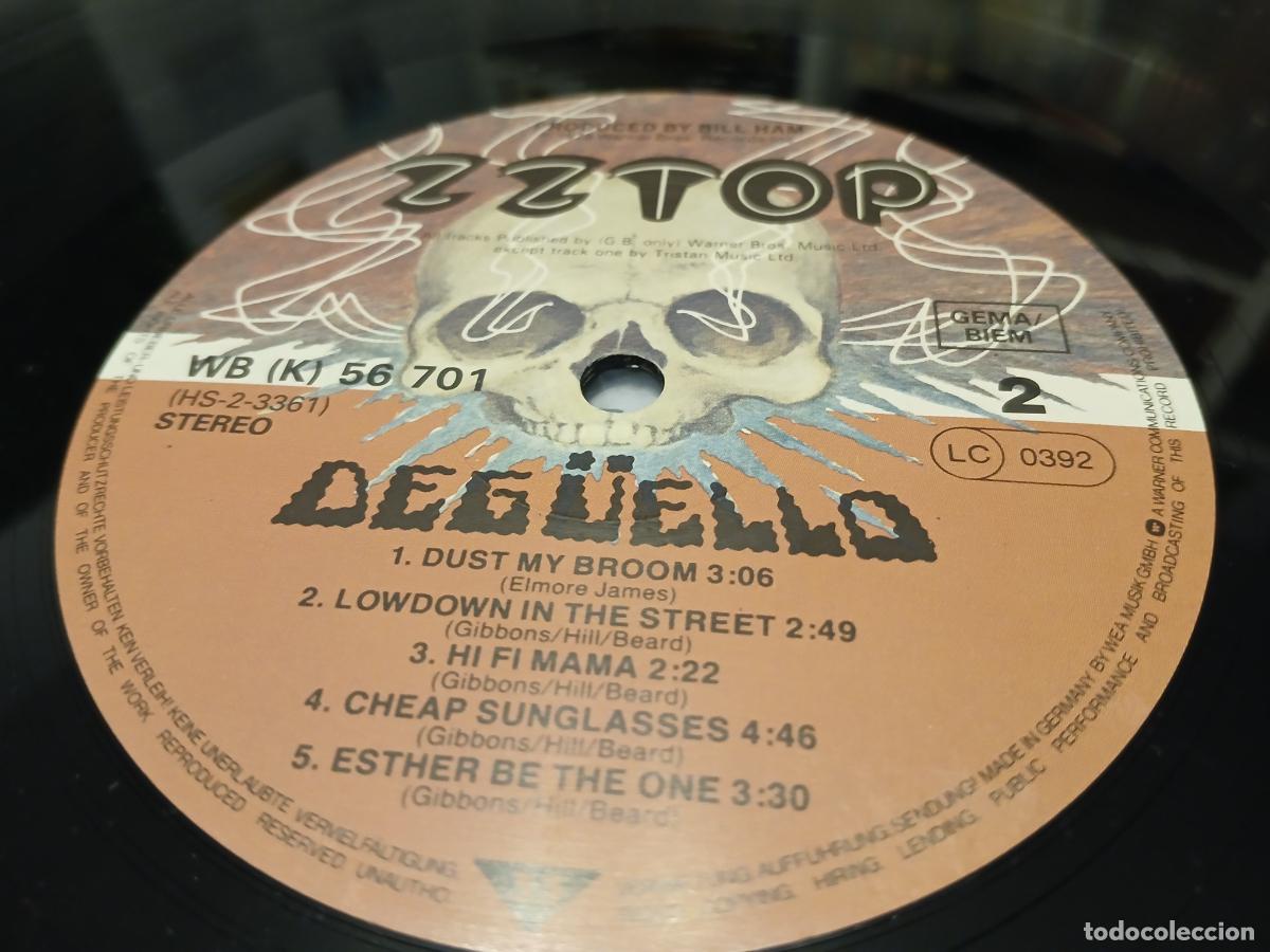 Discos de vinilo: ZZ Top &ndash; Deg&uuml;ello- LP disco vinilo - Foto 8
