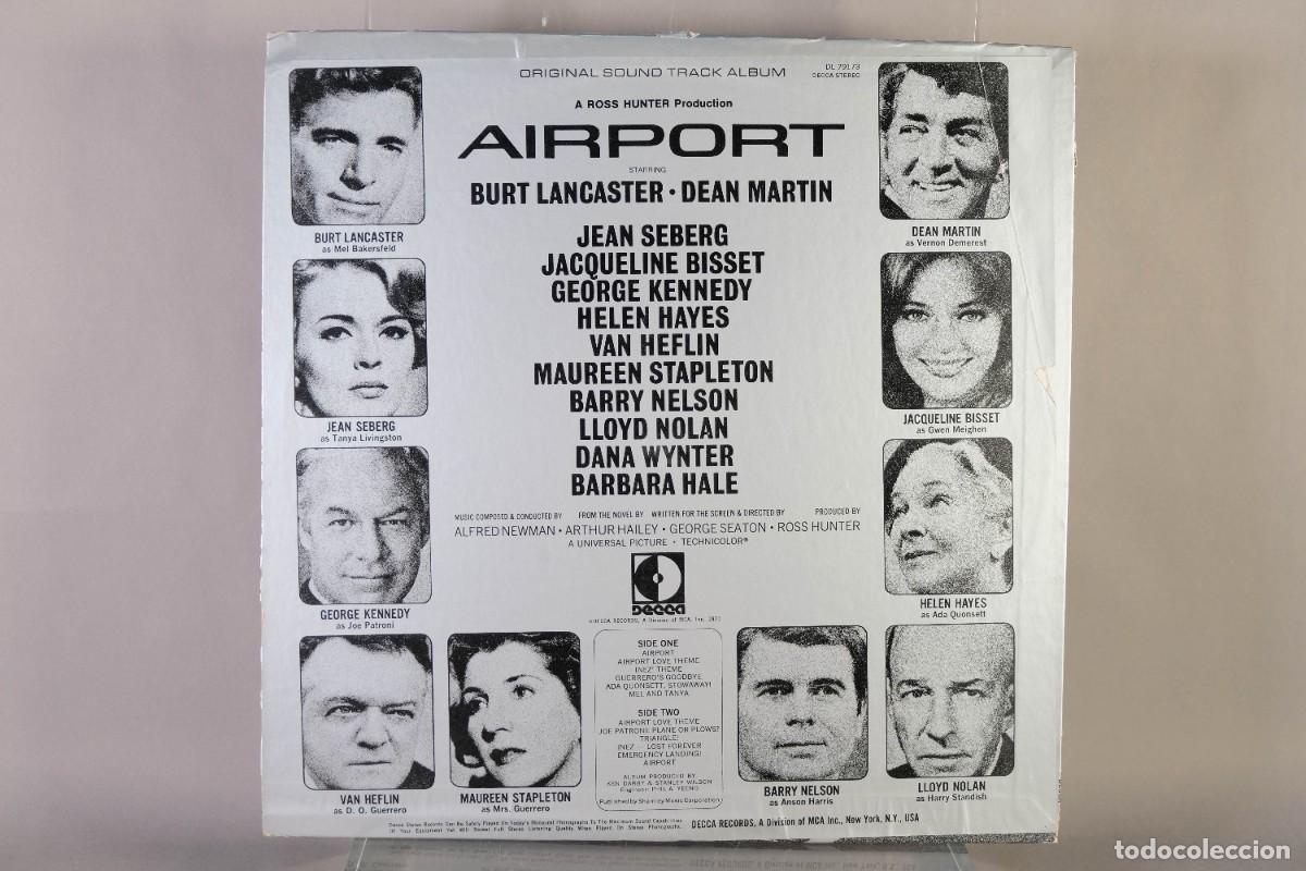 Discos de vinilo: DISCO DE VINILO LP - AIRPORT BSO - Foto 2