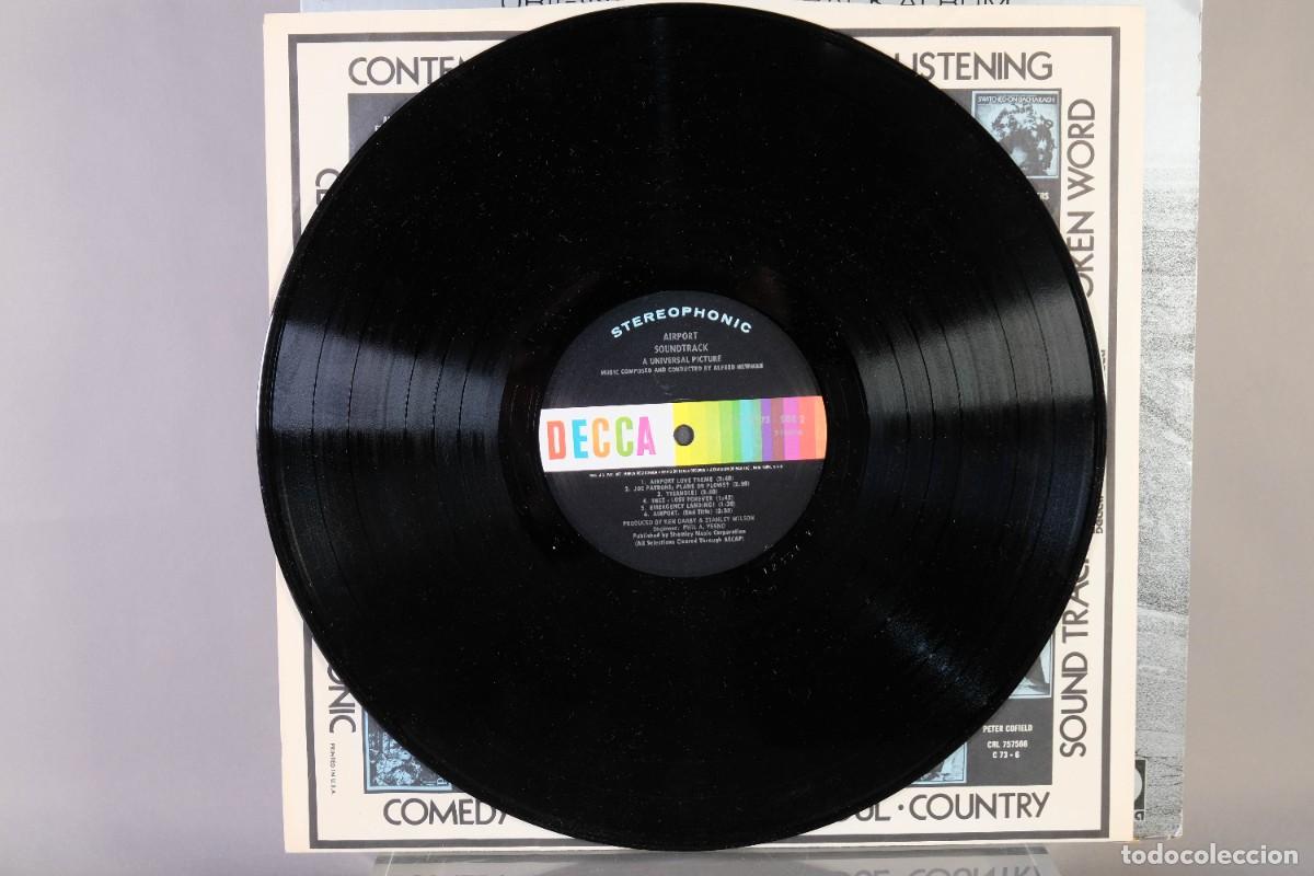 Discos de vinilo: DISCO DE VINILO LP - AIRPORT BSO - Foto 3