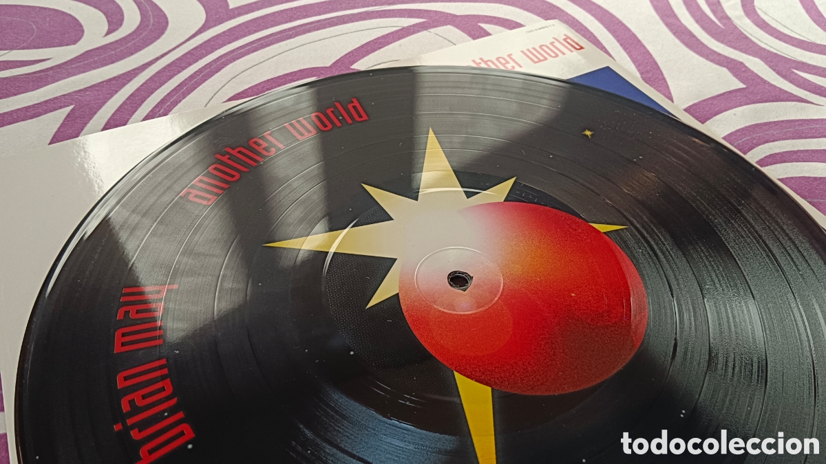 Discos de vinilo: Brian May - Another World Picture Disc - Foto 3