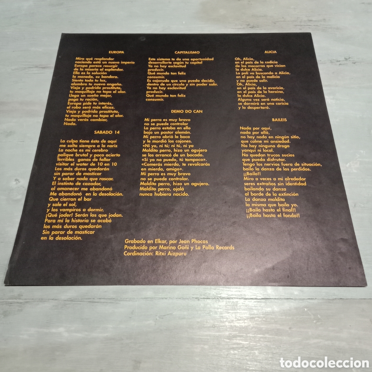Discos de vinilo: LA POLLA RECORDS - NEGRO - LP - Foto 9