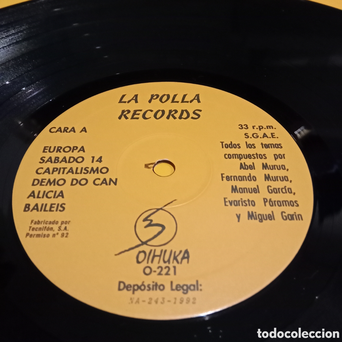 Discos de vinilo: LA POLLA RECORDS - NEGRO - LP - Foto 12