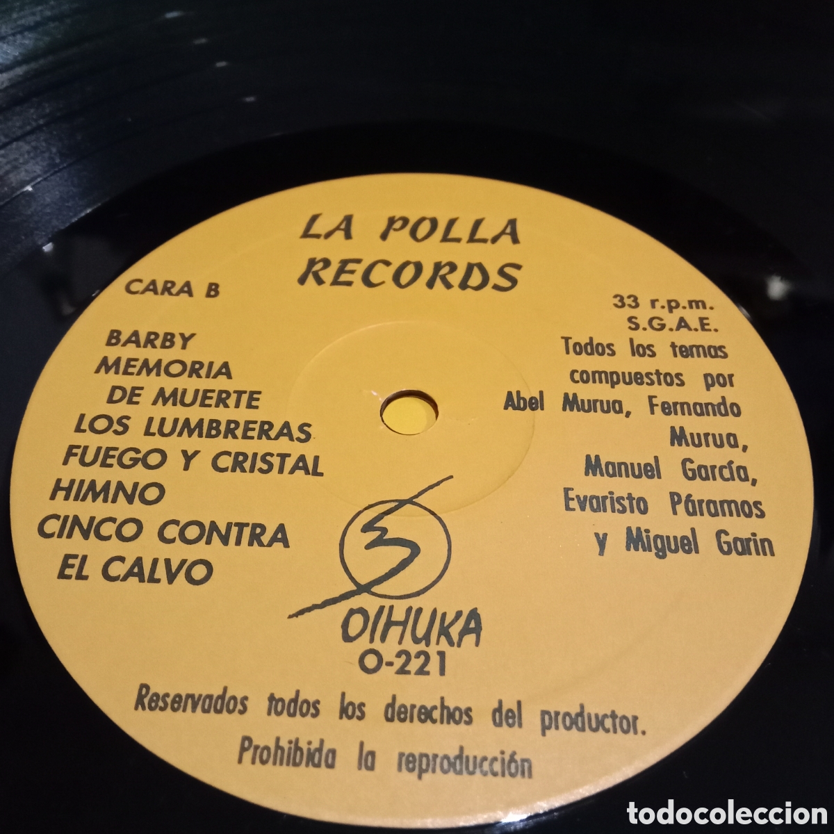 Discos de vinilo: LA POLLA RECORDS - NEGRO - LP - Foto 13