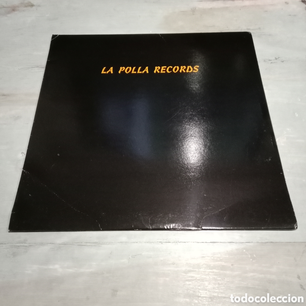 Discos de vinilo: LA POLLA RECORDS - NEGRO - LP - Foto 1