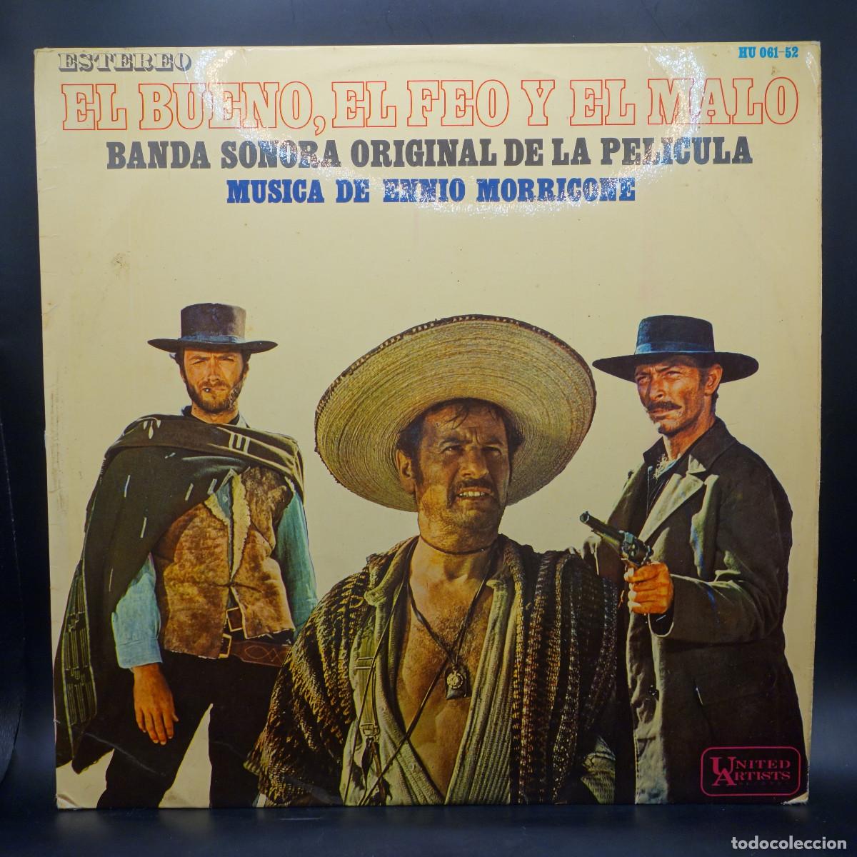 Discos de vinilo: EL BUENO EL FEO Y EL MALO - BSO - Foto 1