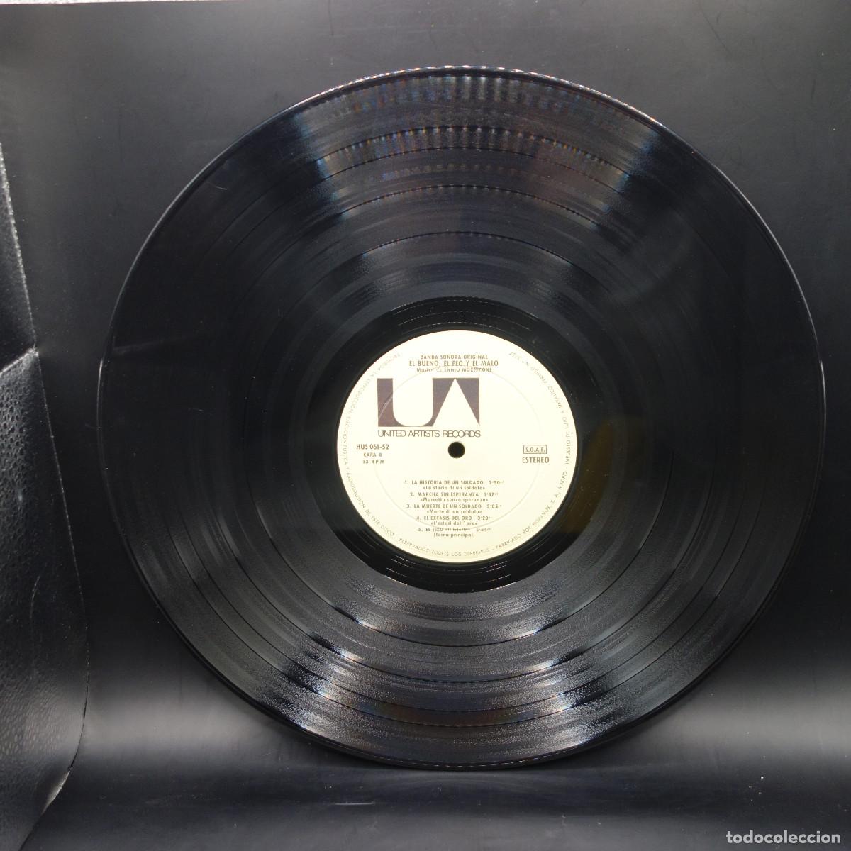 Discos de vinilo: EL BUENO EL FEO Y EL MALO - BSO - Foto 5
