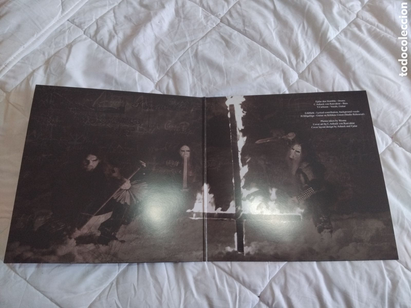 Discos de vinilo: ISTAPP (Black Metal) vinilo blanco - Foto 3