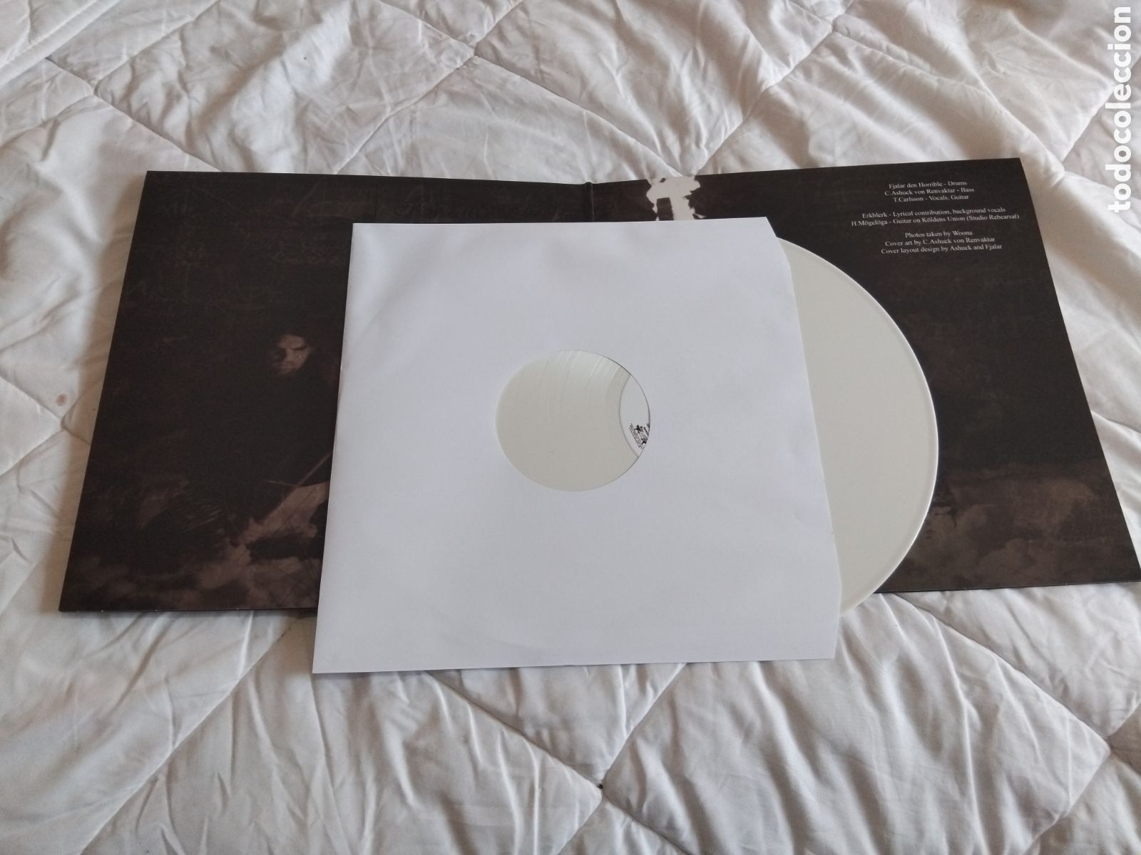 Discos de vinilo: ISTAPP (Black Metal) vinilo blanco - Foto 4