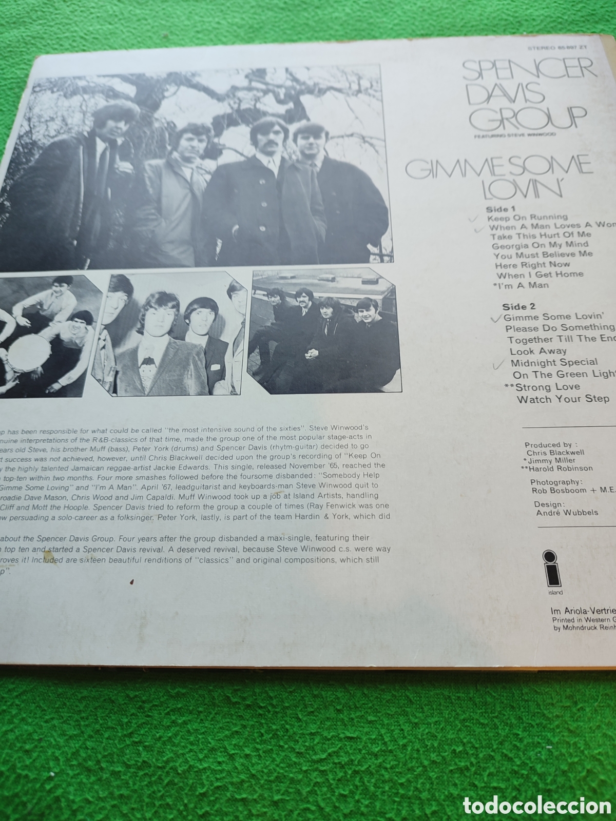 Discos de vinilo: Spencer Davis Group - Gimme some lovin - Foto 2