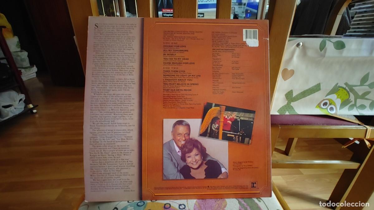 Discos de vinilo: SYLVIA SYMS-LP SYMS BY SINATRA - Foto 2