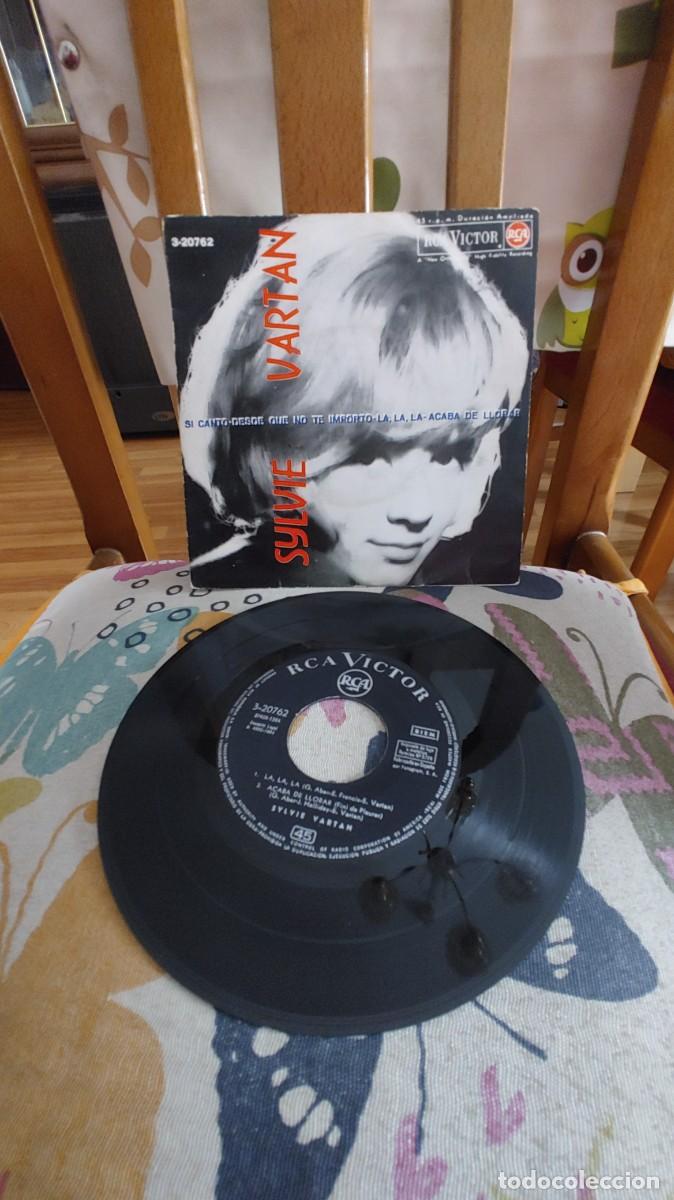 Discos de vinilo: SYLVIE VARTAN-EP SI CANTO +3 - Foto 1