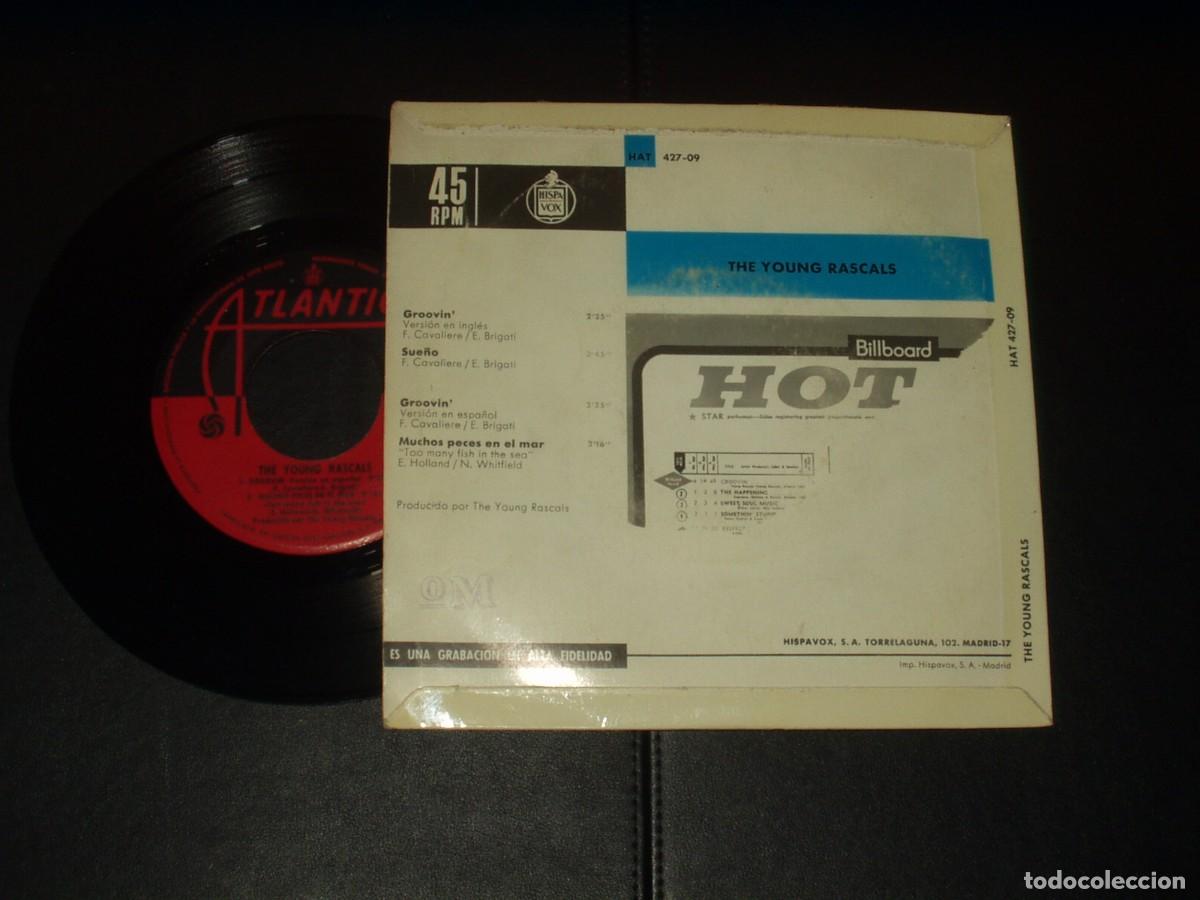 Discos de vinilo: YOUNG RASCALS EP GROOVIN+3 - Foto 2