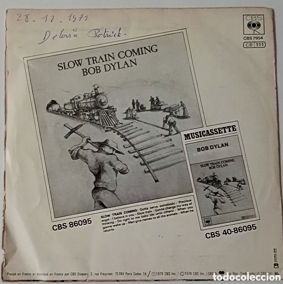 Discos de vinilo: BOB DYLAN - lote de 2 discos de vinilo single - Foto 11