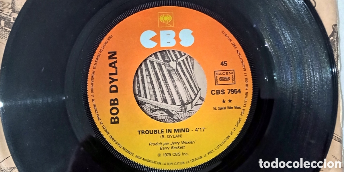 Discos de vinilo: BOB DYLAN - lote de 2 discos de vinilo single - Foto 12