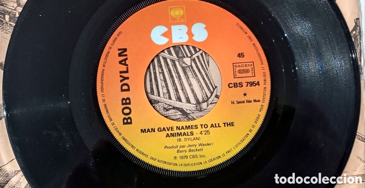 Discos de vinilo: BOB DYLAN - lote de 2 discos de vinilo single - Foto 13