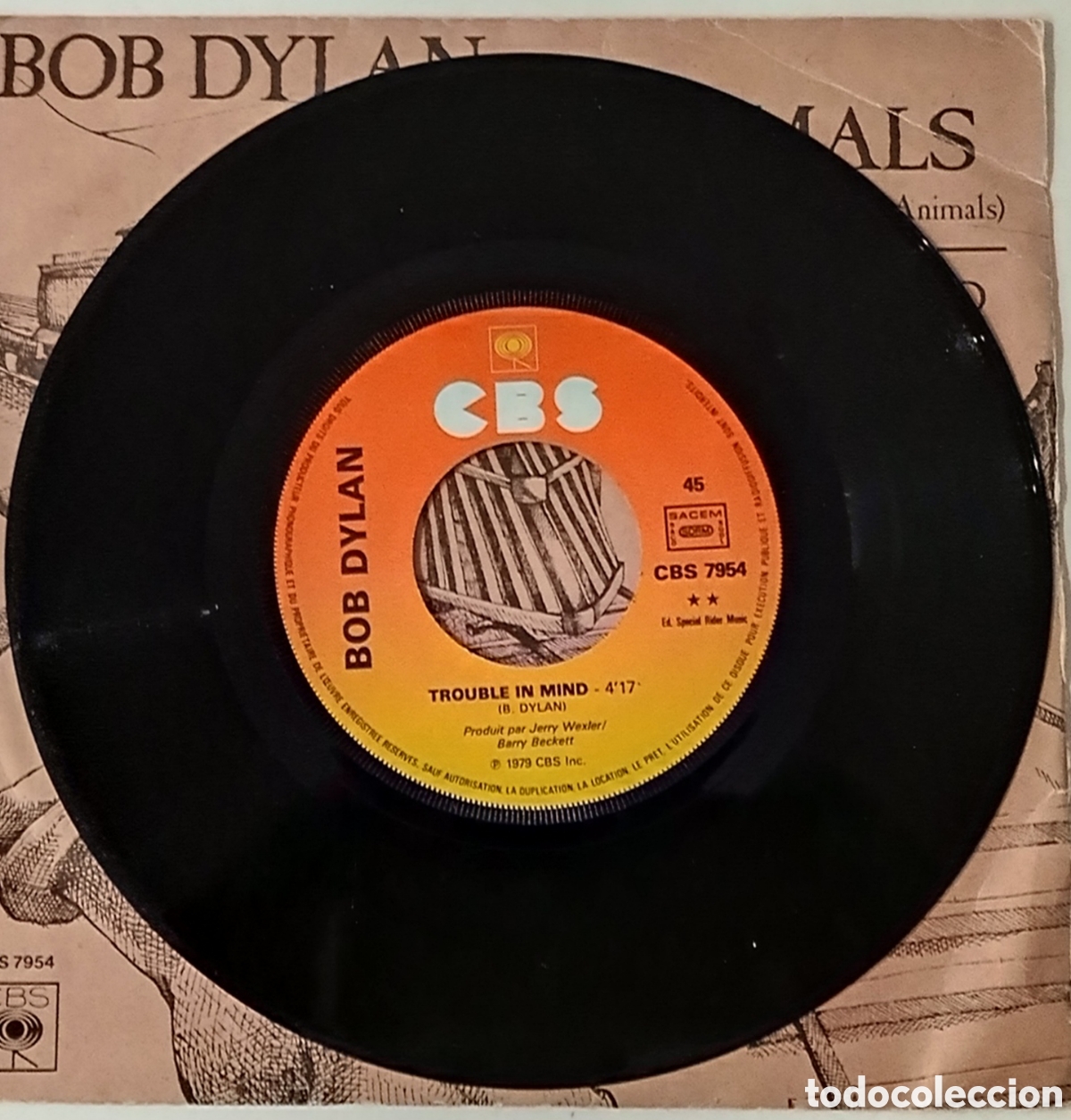 Discos de vinilo: BOB DYLAN - lote de 2 discos de vinilo single - Foto 15
