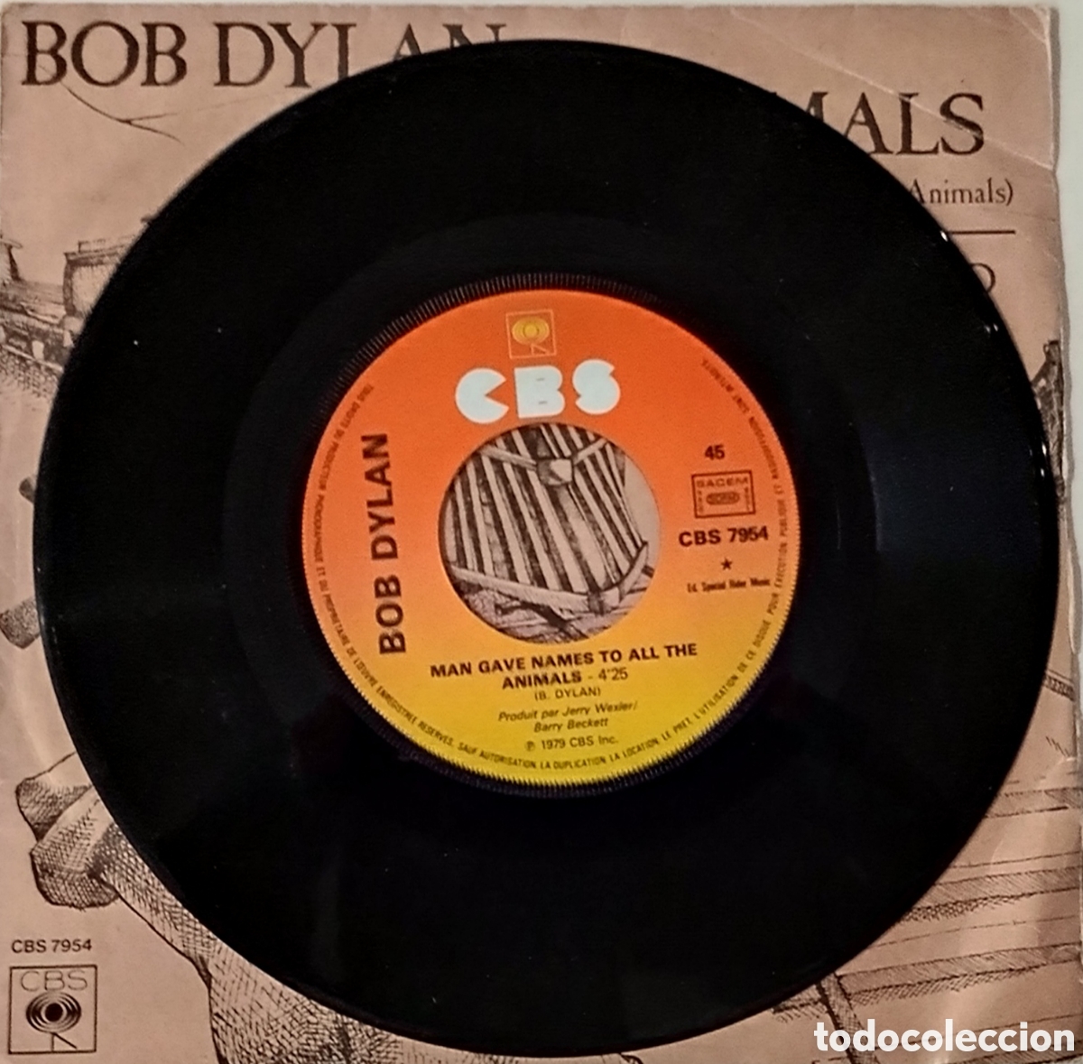 Discos de vinilo: BOB DYLAN - lote de 2 discos de vinilo single - Foto 14