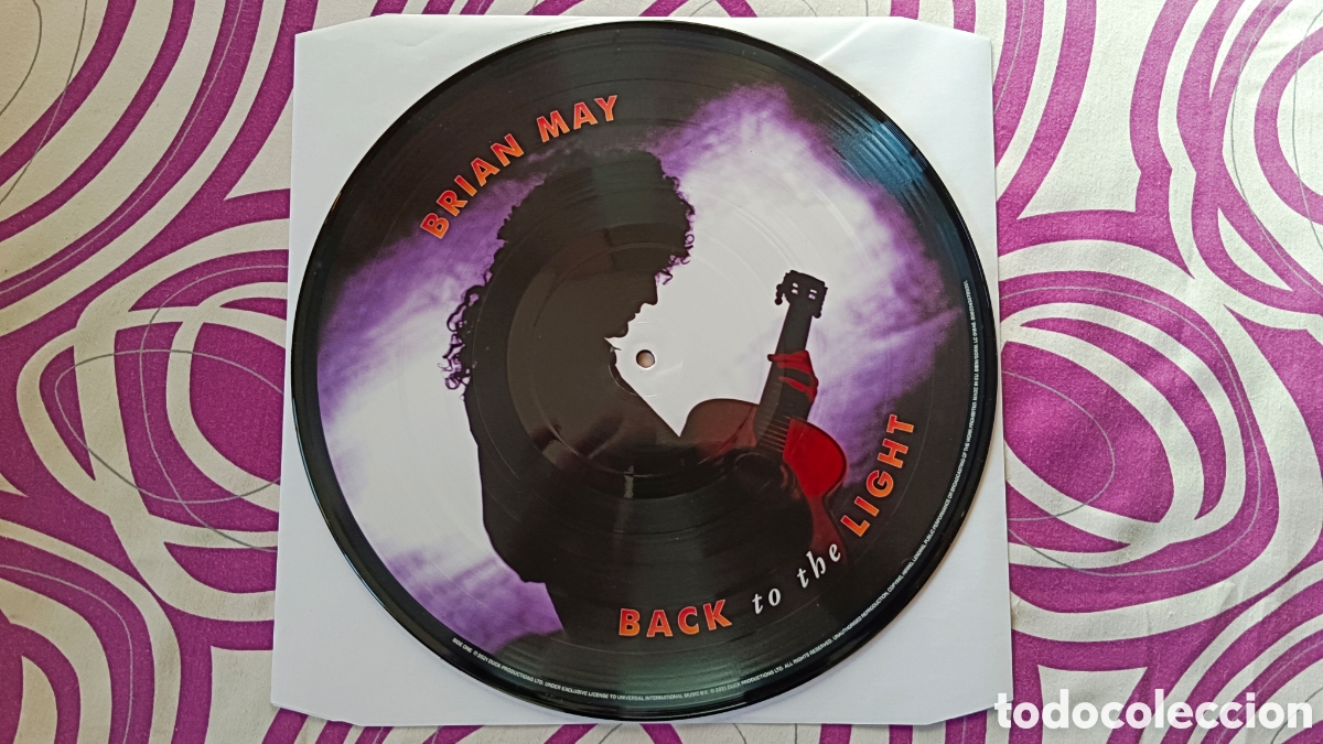 Discos de vinilo: Brian May &ndash; Back To The Light Picture Disc - Foto 4