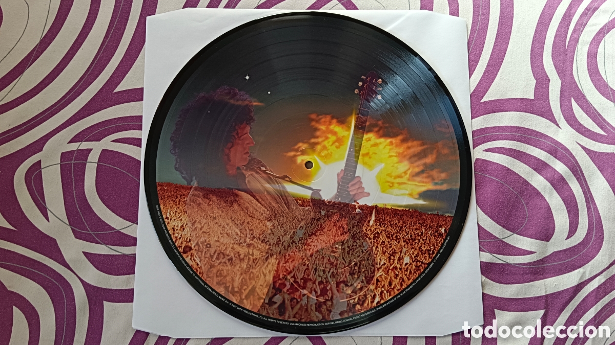 Discos de vinilo: Brian May &ndash; Back To The Light Picture Disc - Foto 7