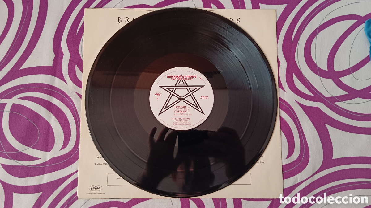 Discos de vinilo: Brian May + Friends &ndash; Star Fleet Project US - Foto 2