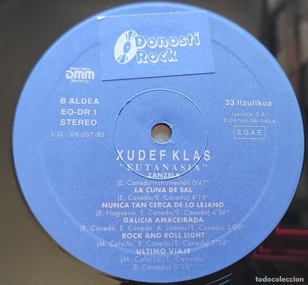 Discos de vinilo: XUDEF KLAS - EUTANASIA - LP - Foto 6