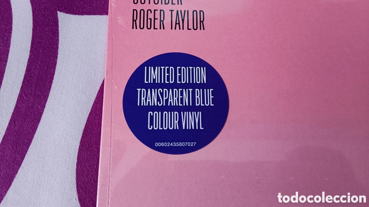 Discos de vinilo: Roger Taylor &ndash; Outsider Vinilo Edici&oacute;n Limitada Azul - Foto 2
