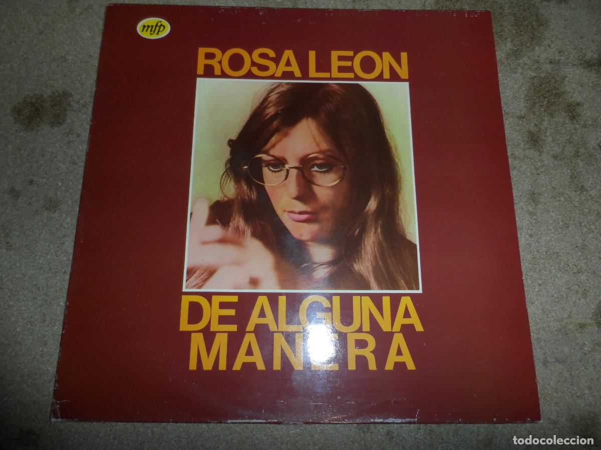 Discos de vinilo: ROSA LEON - DE ALGUNA MANERA (SPAIN 1986) - Foto 1