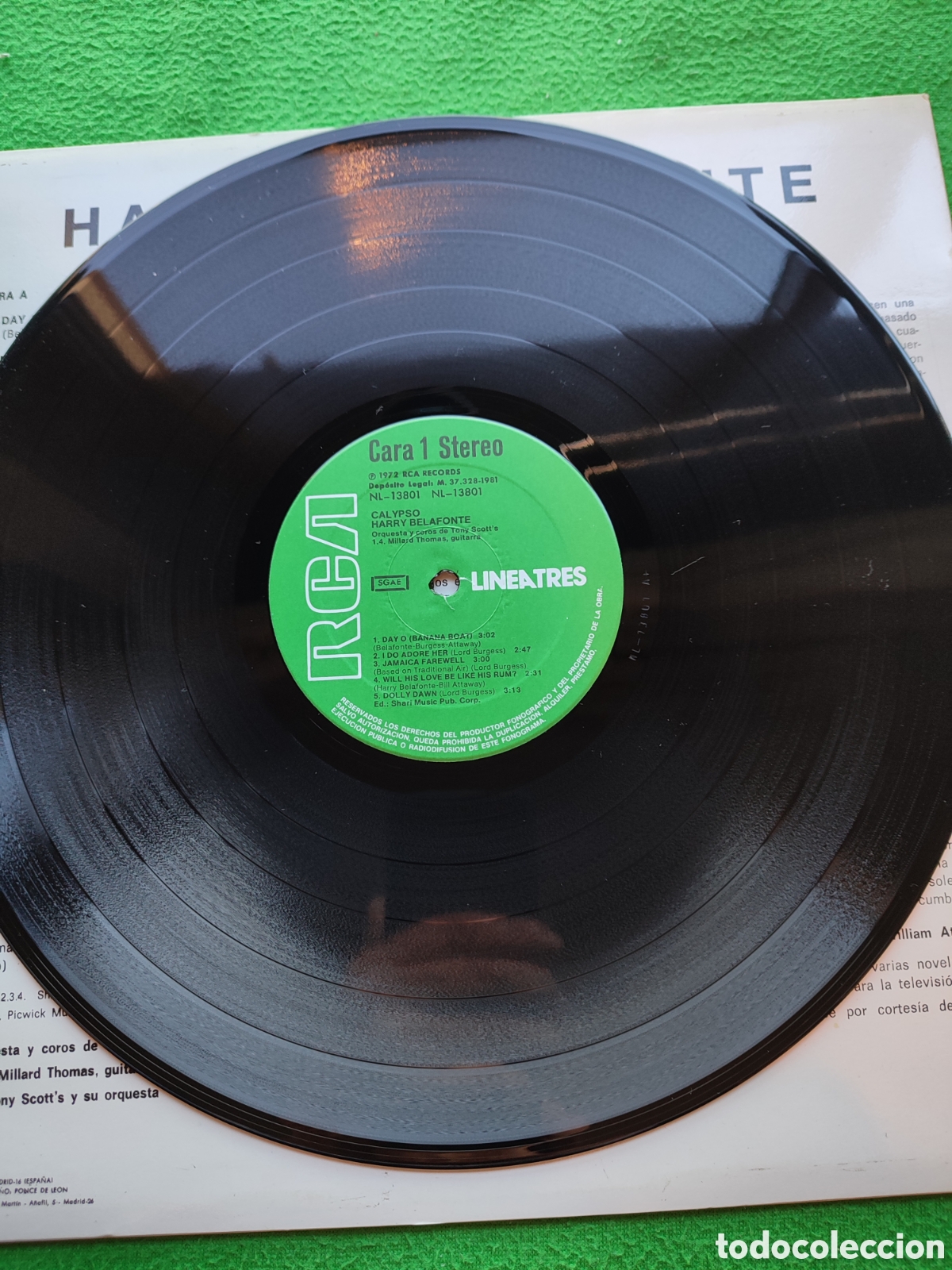 Discos de vinilo: Harry Belafonte - Harry Belafonte - Foto 3