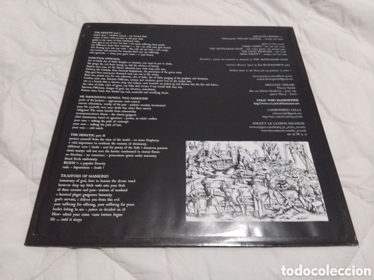 Discos de vinilo: Afflictis Lentae ( vinilo) Black metal - Foto 4