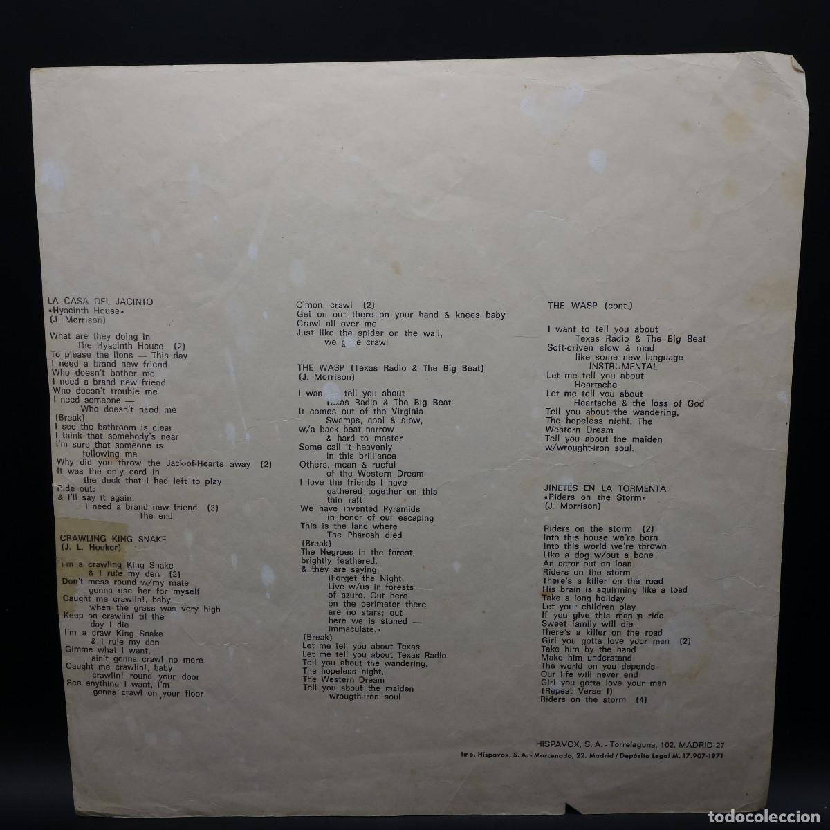 Discos de vinilo: THE DOORS - L. A. WOMAN - Foto 4