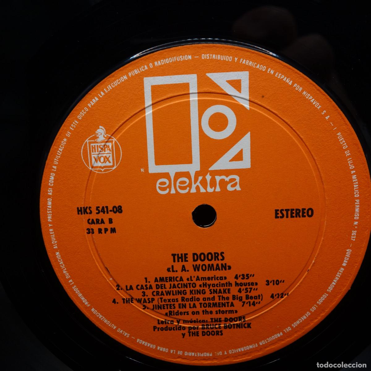 Discos de vinilo: THE DOORS - L. A. WOMAN - Foto 7