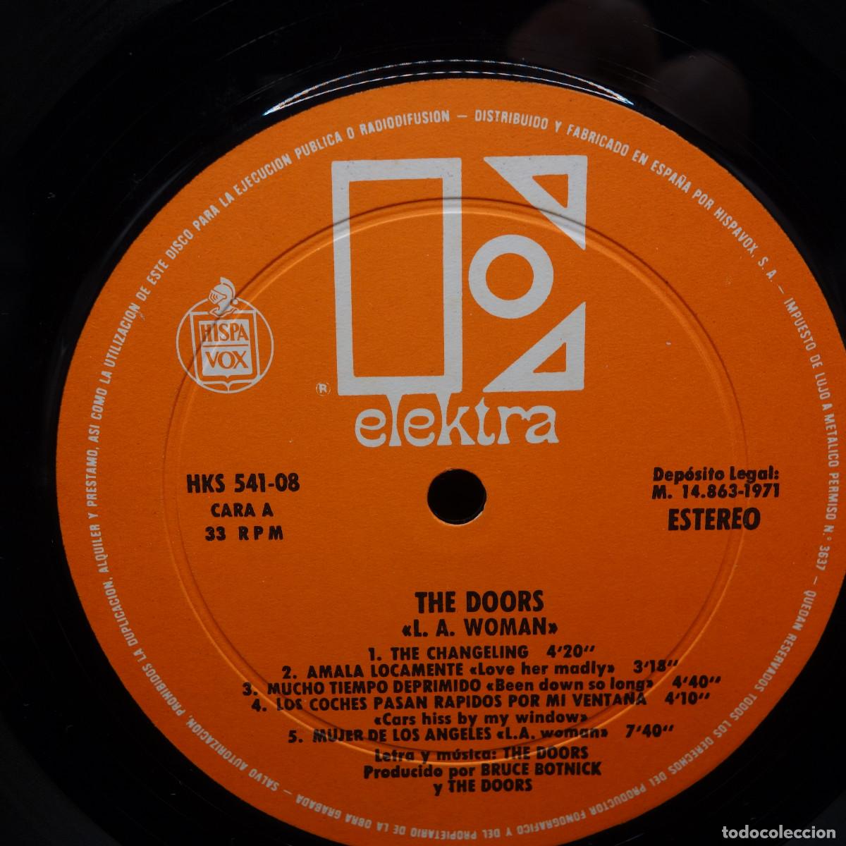 Discos de vinilo: THE DOORS - L. A. WOMAN - Foto 9