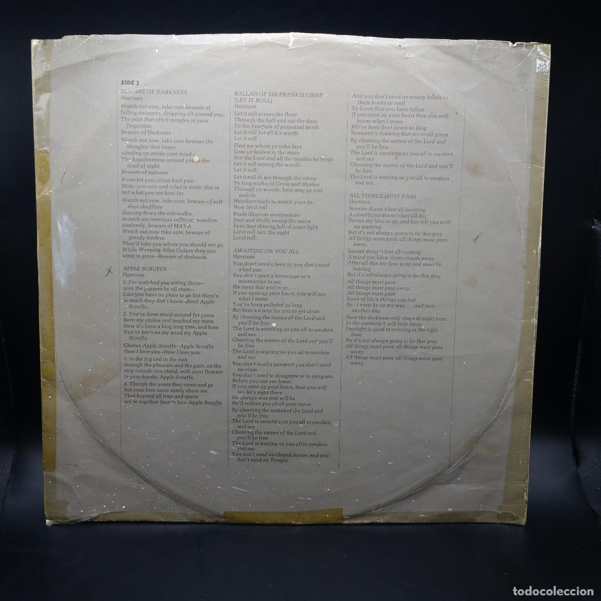 Discos de vinilo: GEORGE HARRISON - ALL THINGS MUST PASS - Foto 9