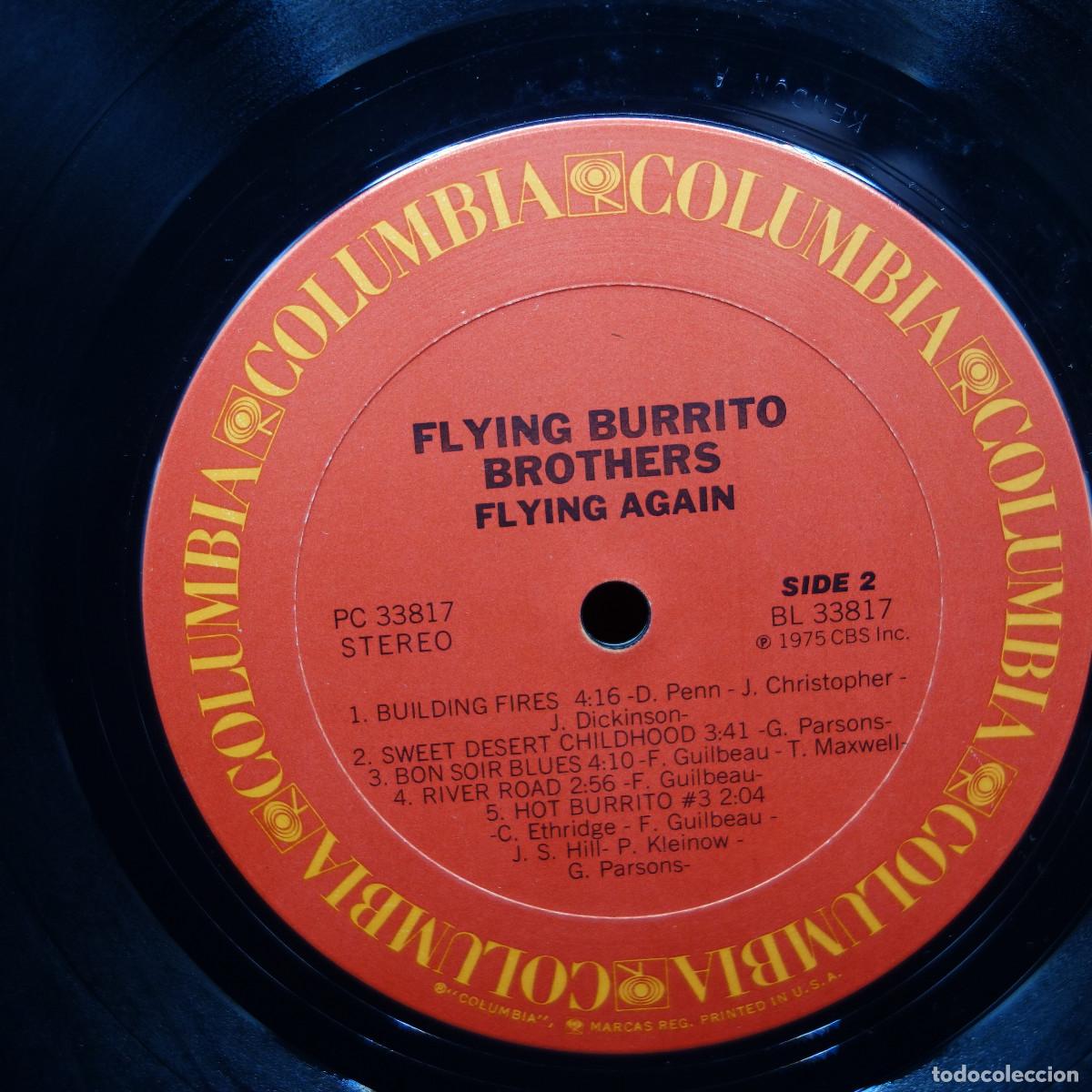 Discos de vinilo: THE FLYING BURRITO BROS - FLYING AGAIN - Foto 5