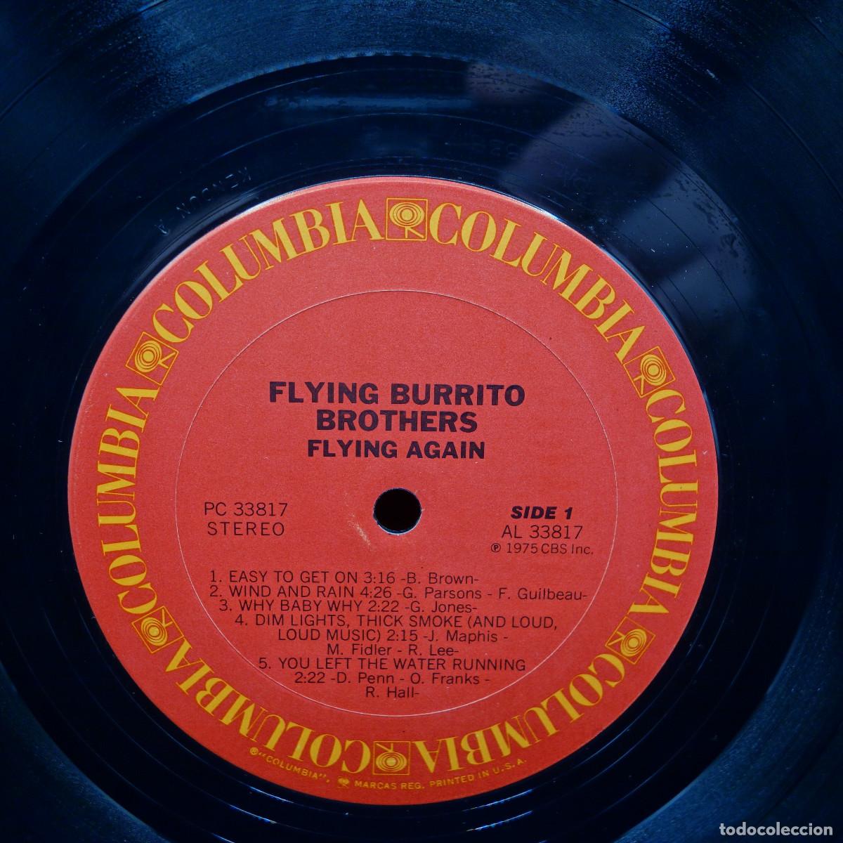 Discos de vinilo: THE FLYING BURRITO BROS - FLYING AGAIN - Foto 7