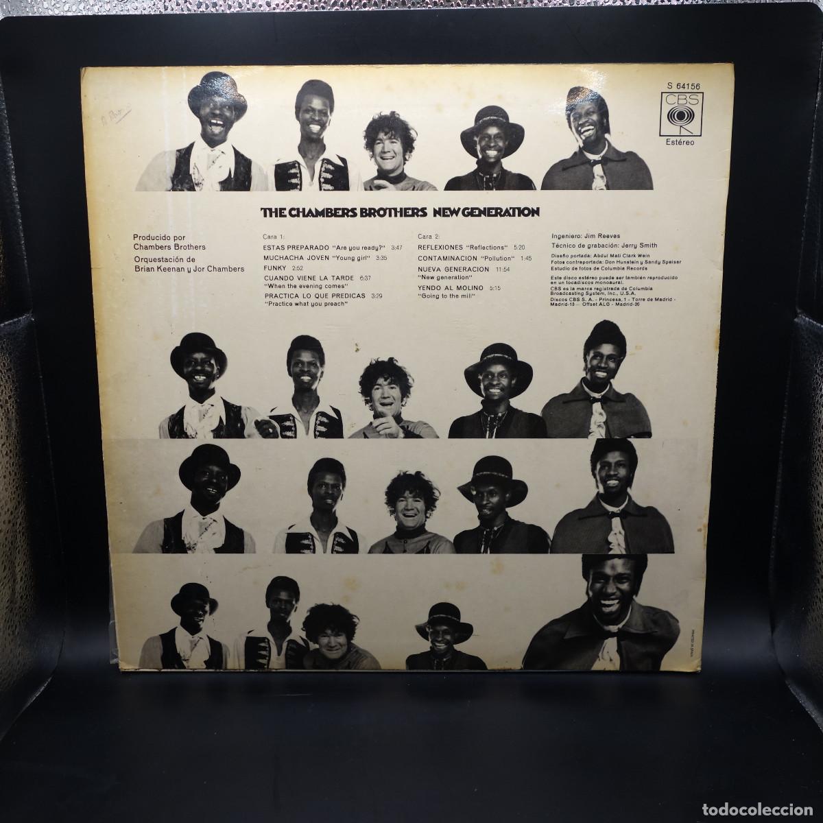 Discos de vinilo: THE CHAMBERS BROTHERS - NEW GENERATION - Foto 2