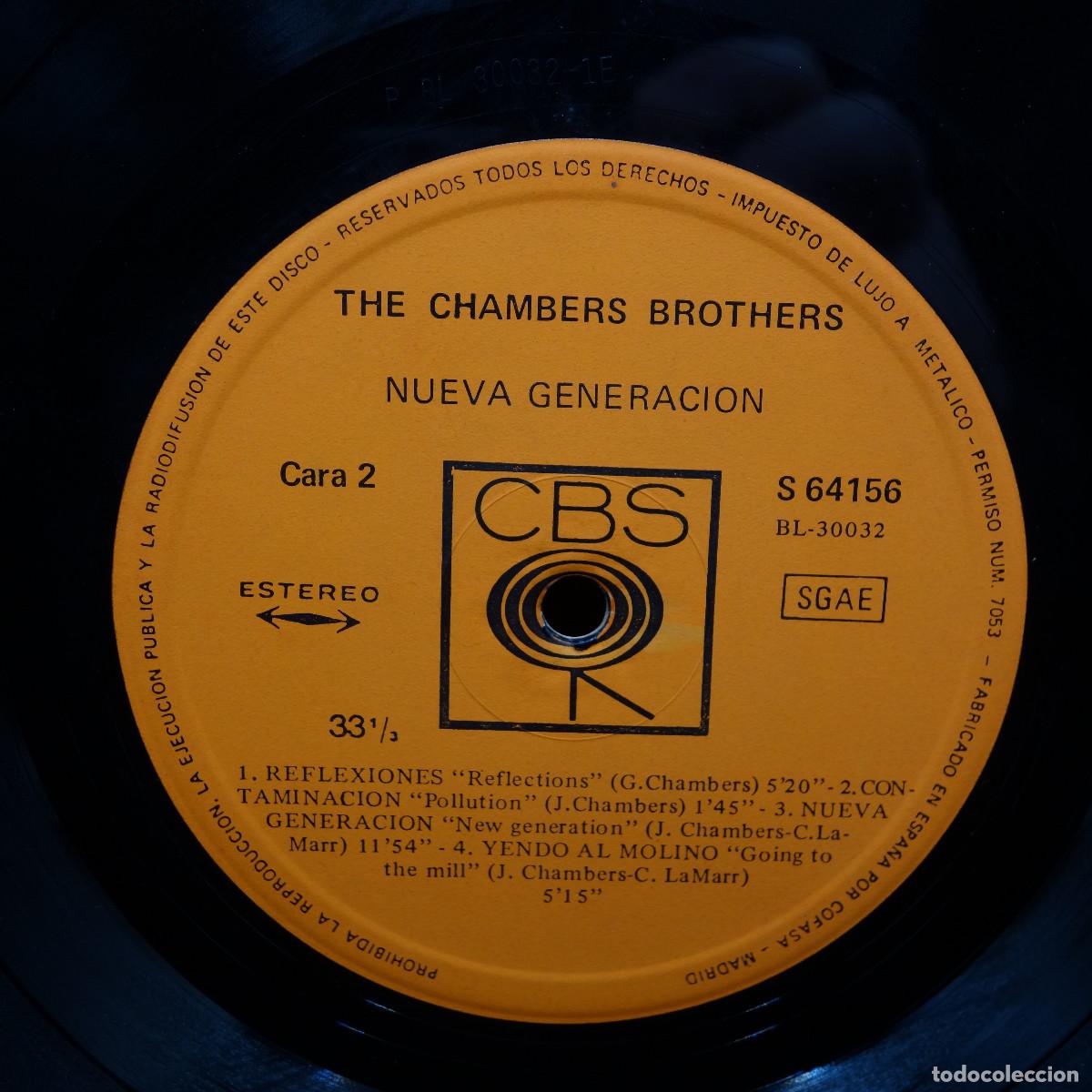Discos de vinilo: THE CHAMBERS BROTHERS - NEW GENERATION - Foto 7