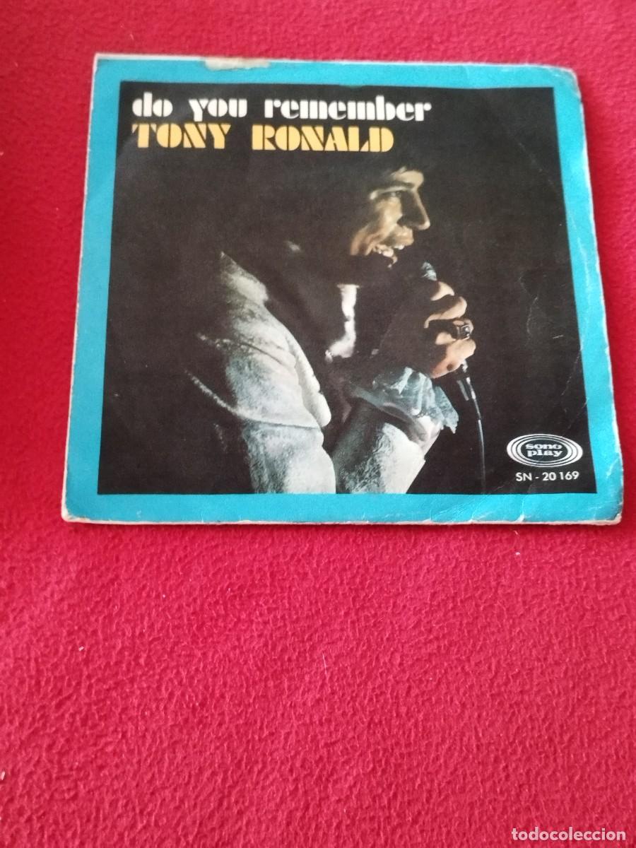 Discos de vinilo: Tony Ronald &ndash; Do You Remember. Single 7&rdquo;. - Foto 1
