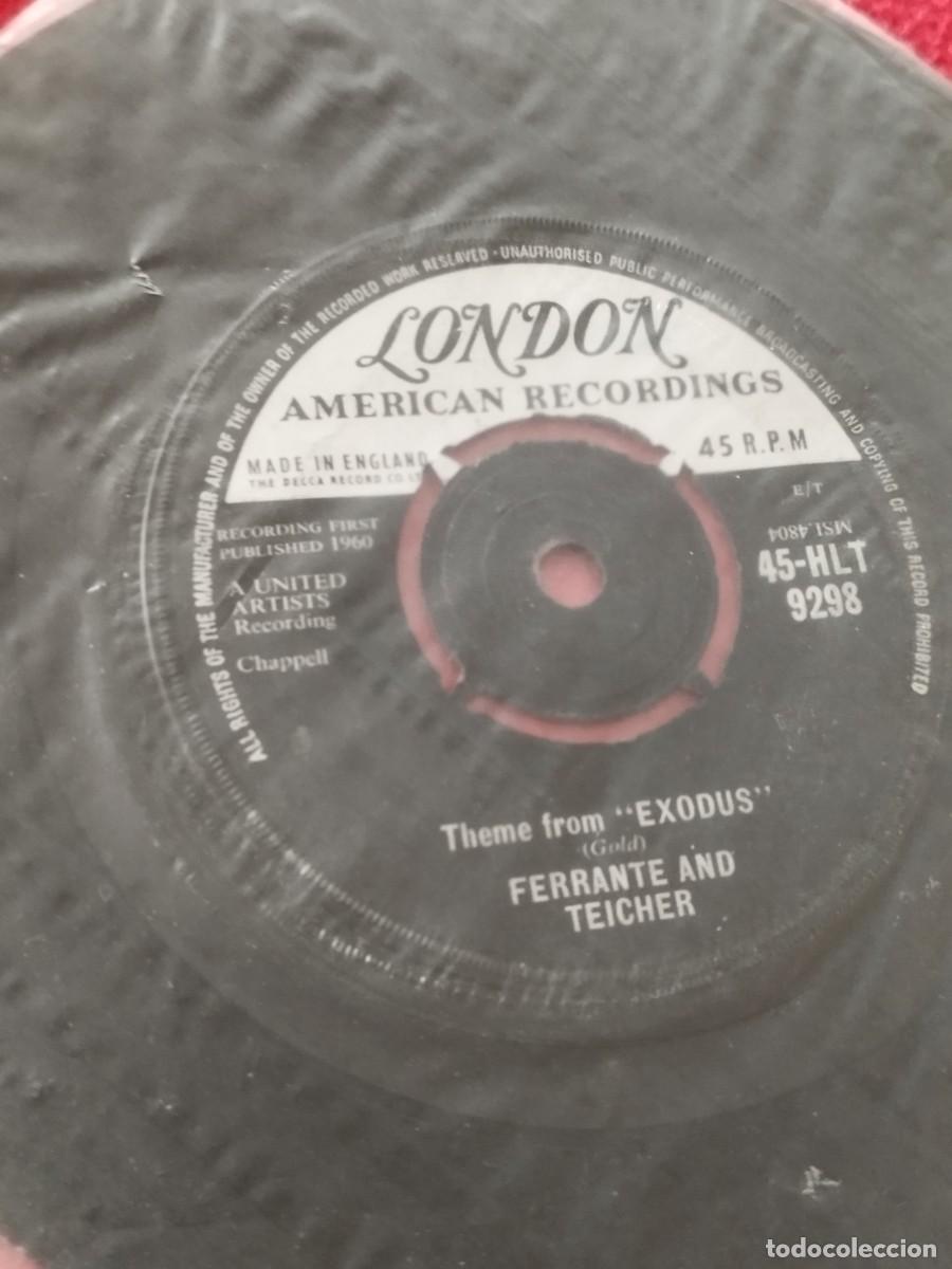 Discos de vinilo: Ferrante And Teicher* &ndash; Theme From &rdquo;Exodus&rdquo; / Twilight. Single 7&rdquo;. - Foto 2
