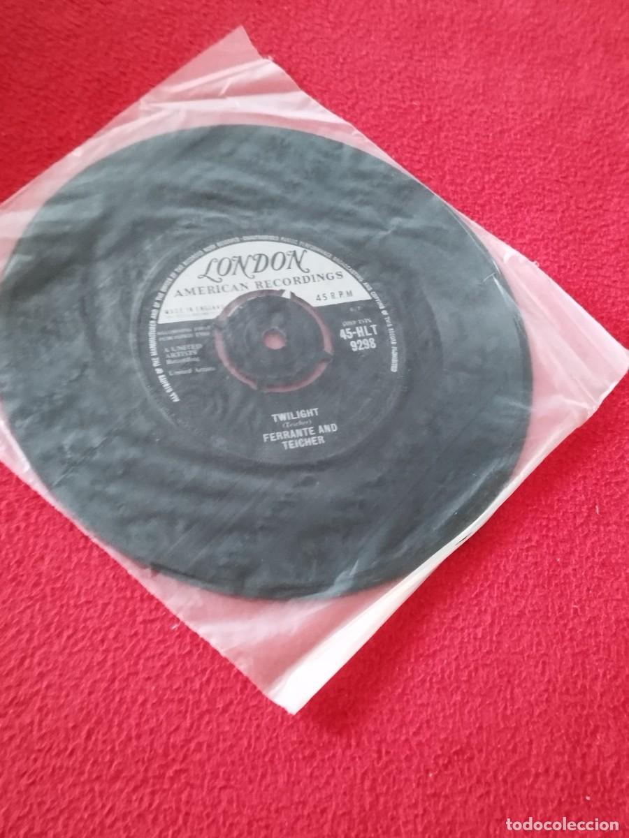 Discos de vinilo: Ferrante And Teicher* &ndash; Theme From &rdquo;Exodus&rdquo; / Twilight. Single 7&rdquo;. - Foto 4