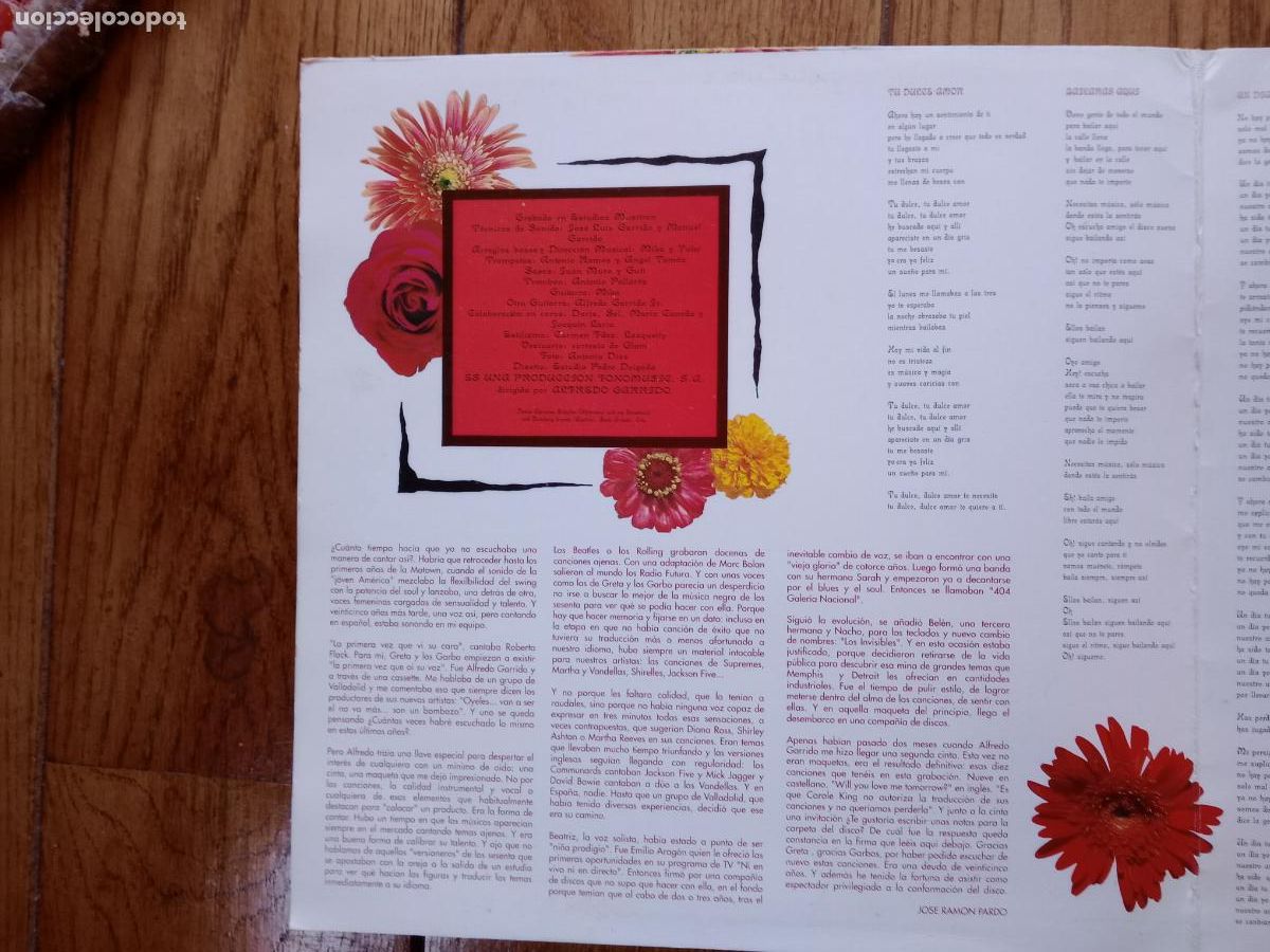 Discos de vinilo: Greta y los Garbo - Greta y los Garbo - Foto 2