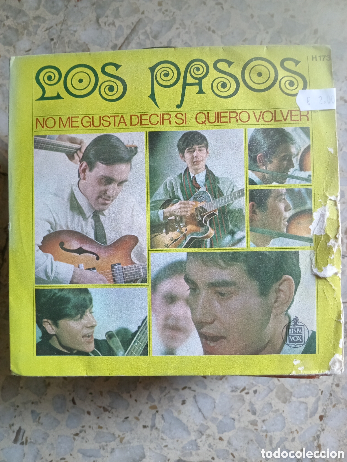 Discos de vinilo: SGL LOS PASOS NO ME GUSTA DECIR SI 1967 - Foto 1