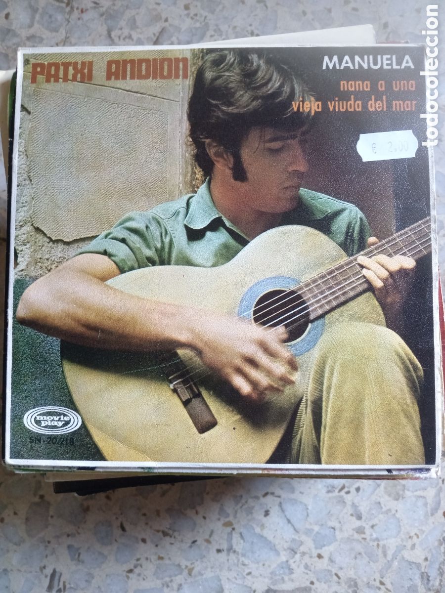 Discos de vinilo: SGL PATXI ANDION MANUELA 1969 - Foto 1