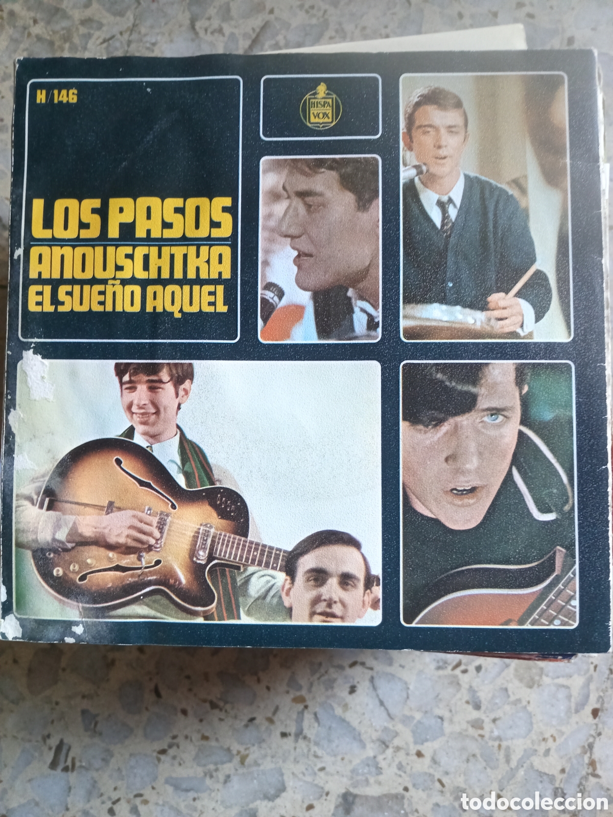 Discos de vinilo: SGL LOS PASOS ANOUSCHTKA 1967 - Foto 2
