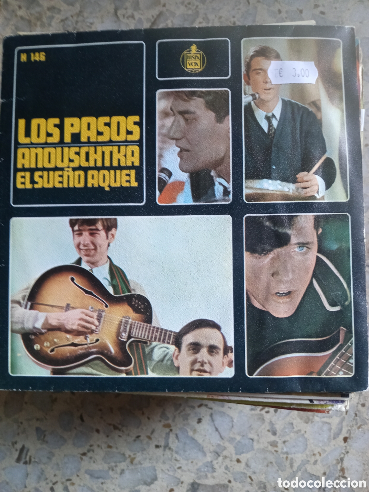 Discos de vinilo: SGL LOS PASOS ANOUSCHTKA 1967 - Foto 1